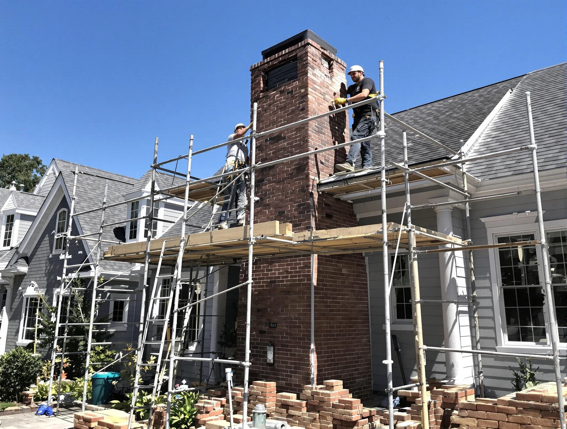 Chimney Rebuilding in Hillsborough